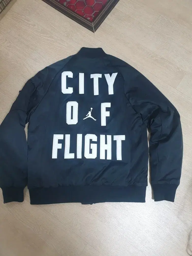 나이키 조던 윙즈 CITY OF FLIGHT MA-1 봄버 자켓 XL